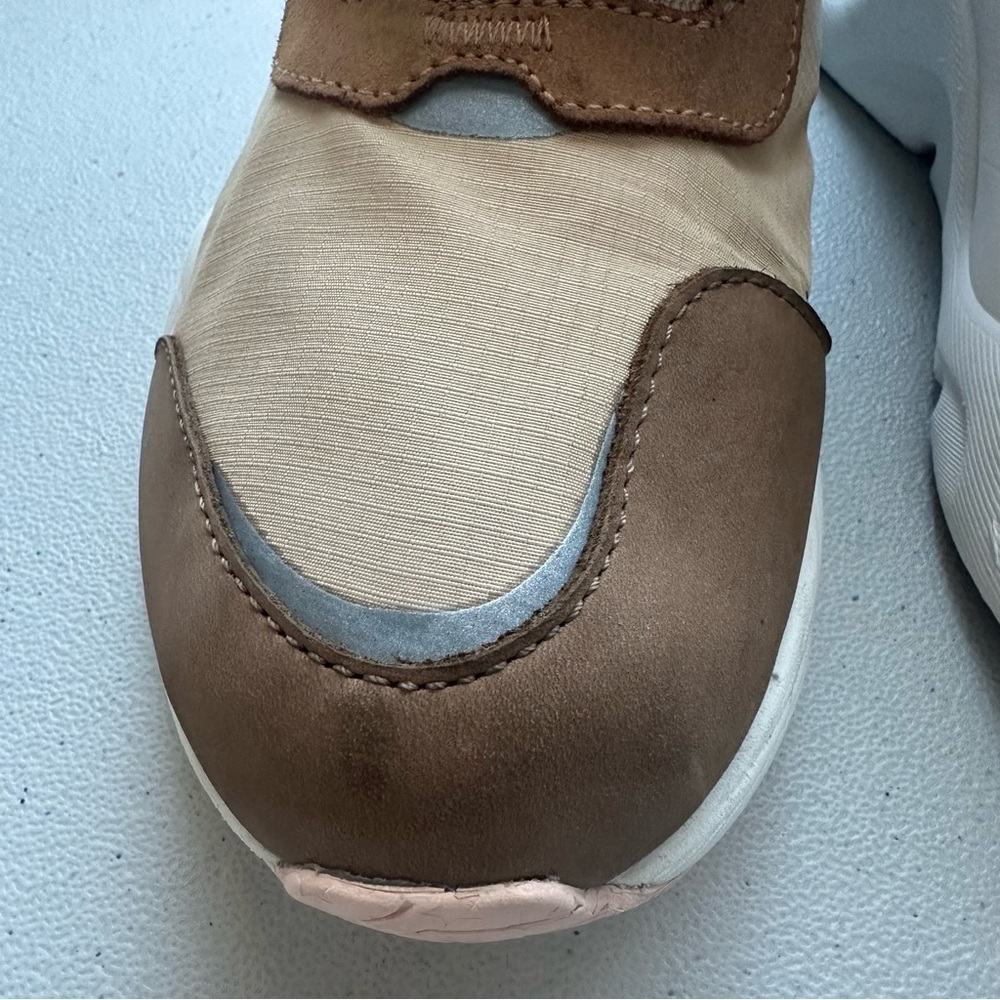 SOREL Kinetic RNEGED Conquest women’s Boot Lace-Up Waterproof Sneakers, Tan - Picture 9 of 12